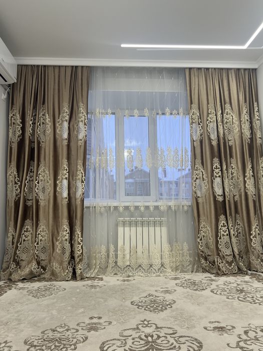 Штор тюлімен сатылады