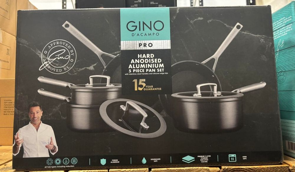 Комплект касероли Gino D'acampo