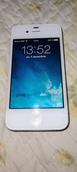 Husa originala  &  iPhone 4s alb