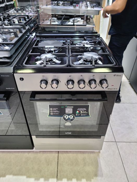 Газ плита Artel Milagro 02G chugun zajigalka