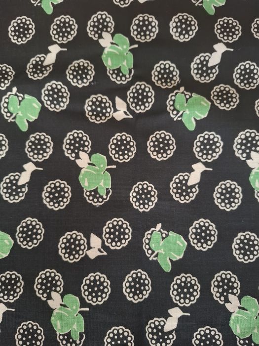 Отрез натуральной ткани штапель