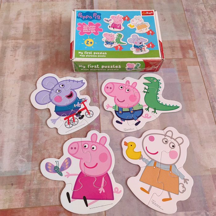 Лот от 3 пъзела 1-2 г Пепа Коли плодове