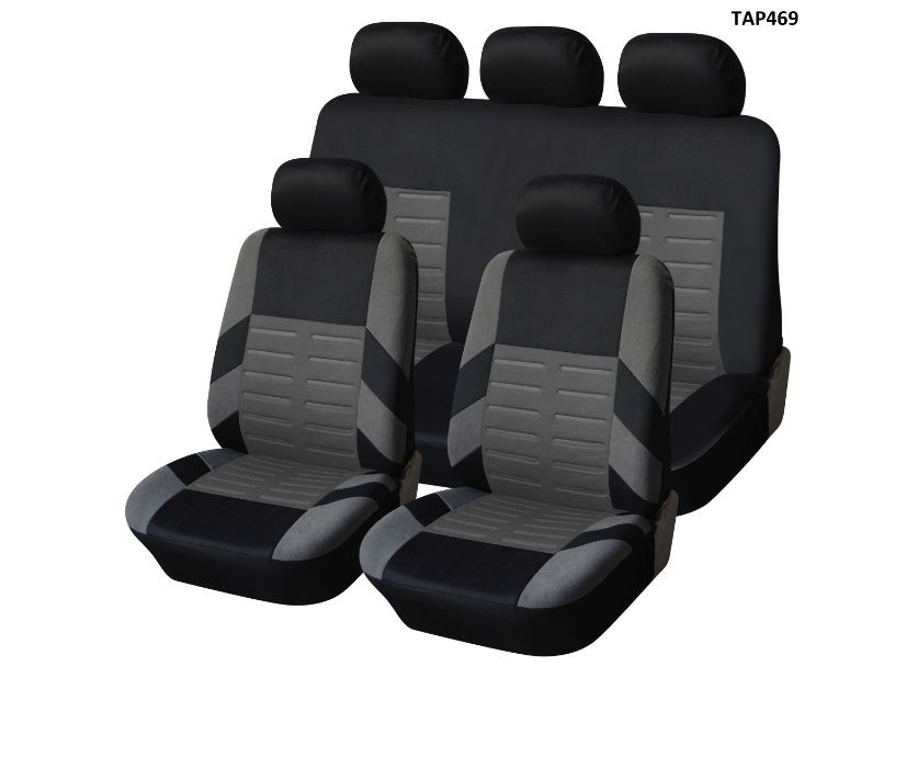 Универсална Авто тапицерия Kалъфи За Седалки Пълен Комплект 9 Части