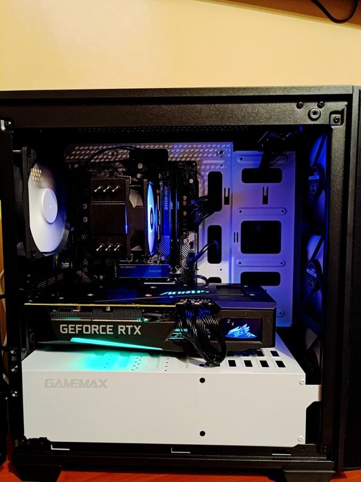 PC gaming NOU! Ryzen 5 3600 / RTX 3060 Ti Gigabyte Aorus Master / 16GB RAM / SSD NVMe 500 Gb / 330 FPS in Cs2 in FHD
