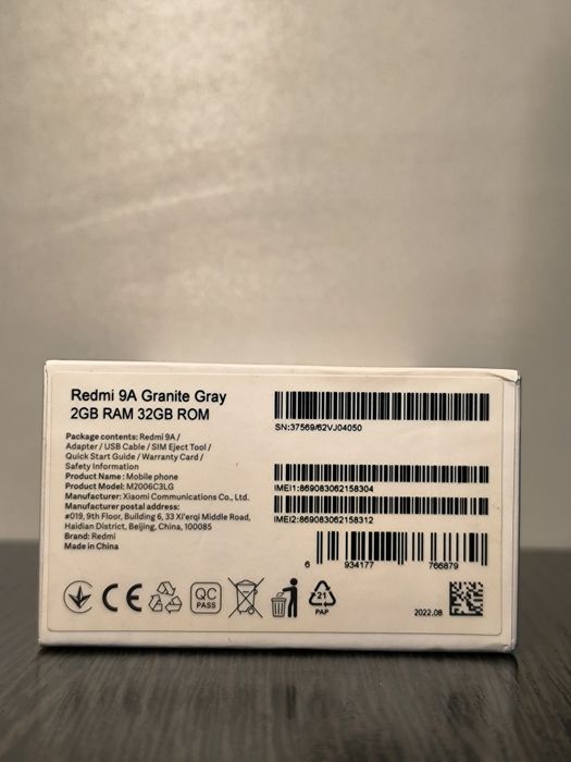 Xiaomi Redmi 9a 32 gb