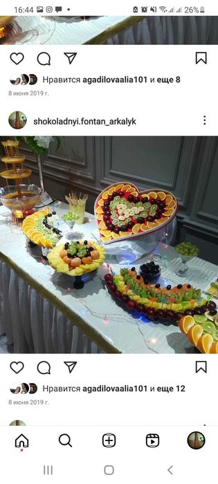 Шоколадный ФОНТАН на праздник