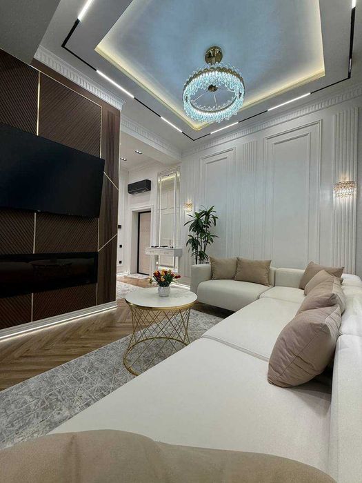 Квартира в аренду 2/4/7  ЖК Deluxe в Паркенте! Д*