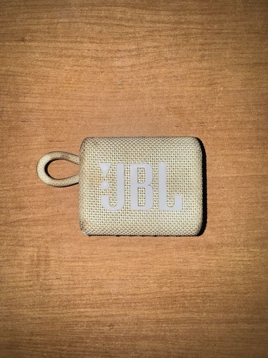 JBL Go 3 белая + провод