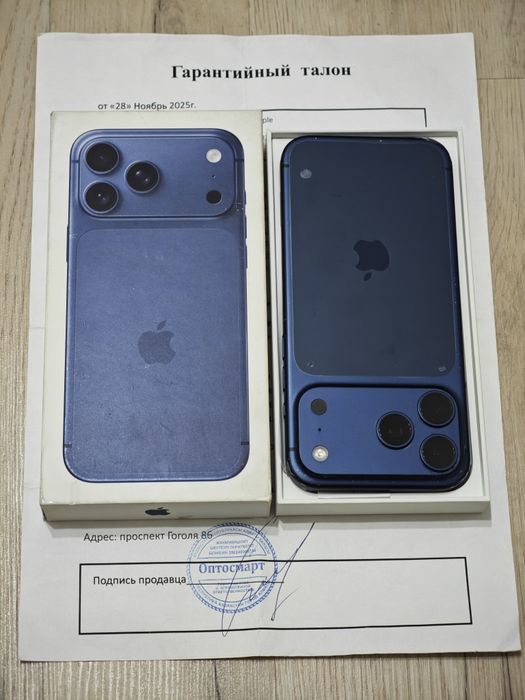iPhone 17 Pro Max 256 gb ёмкость 95 E sim