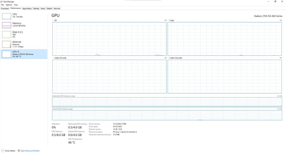 Геймърски компютър Intel i5-7500 + RX 480 4GB + 3x DDR4 RAM (вкл. Kingston Fury) + бърз NVMe SSD – работи отлично!