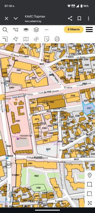 Дава се под наем Парцел в Добрич, Автогара - 576 кв.м за 331.5 € - Снимка #7