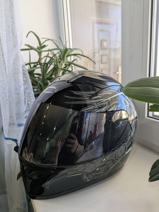 Полуспортивный Мотошлем