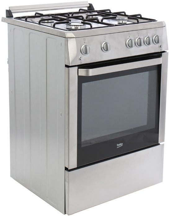 Vând urgent  aragaz  Beko din inox perfect funcțional