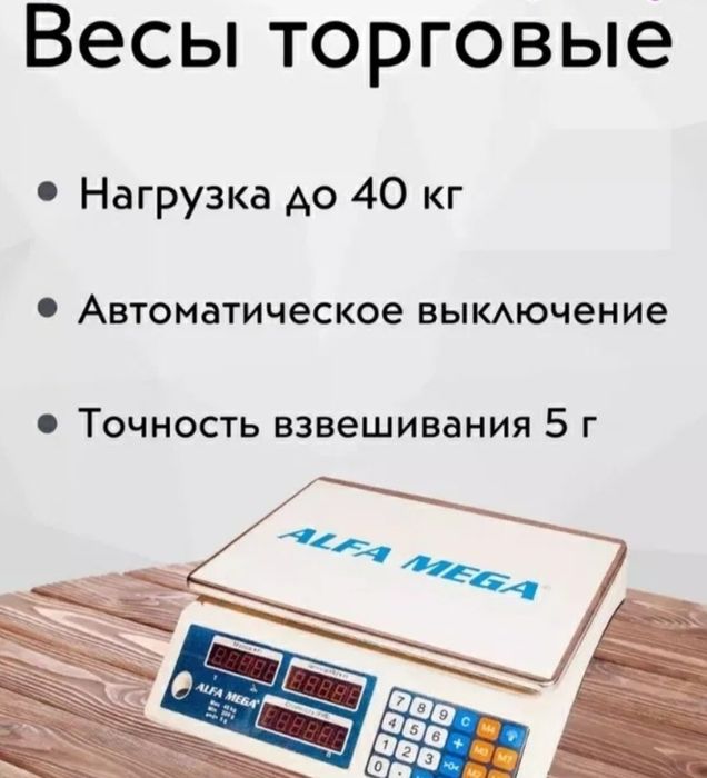 Кухонные весы Alfa Mega ACS-788