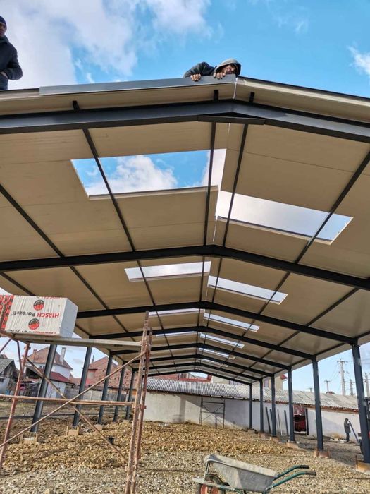 Vand hala metalica 16m x 35m complect la cheie