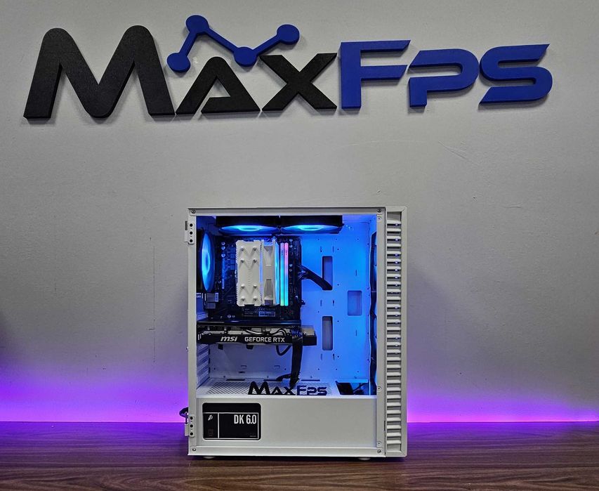 Гаранция! Геймърски компютър! RTX 2060 Super, Ryzen 5 5500, 16GB RAM