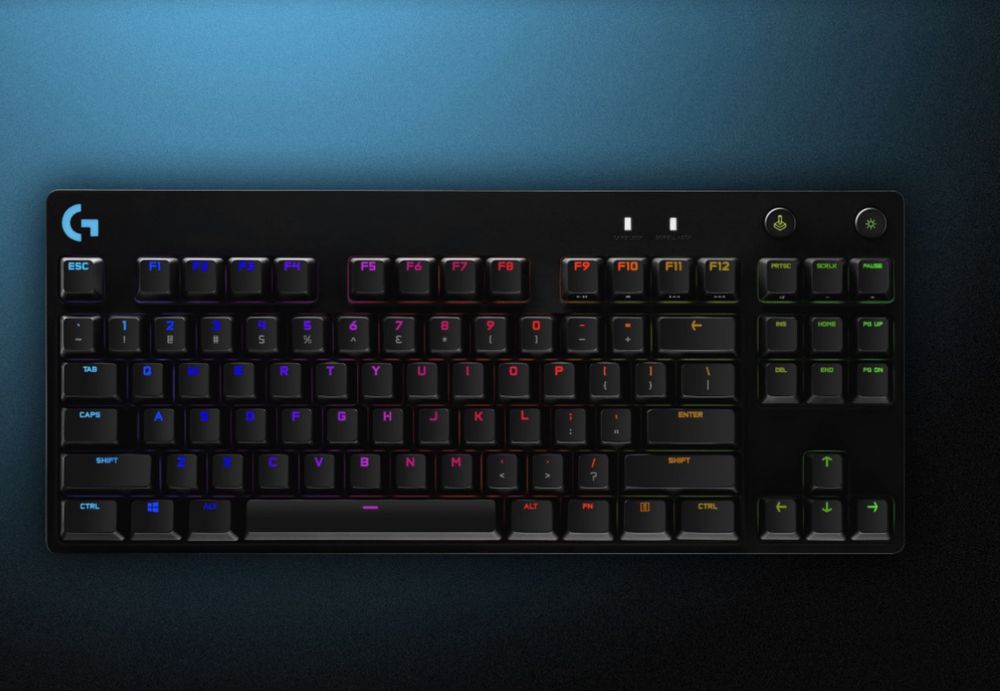 Продам клавиатуру Logitech G Pro GX Blue
