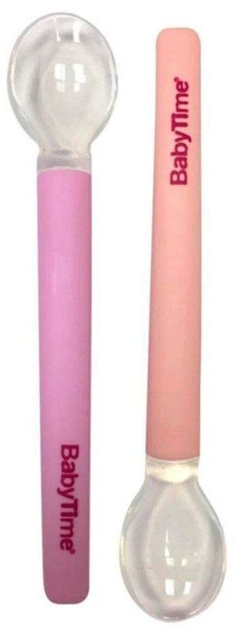 Детские 2 ложки Силиконовые для кормления
