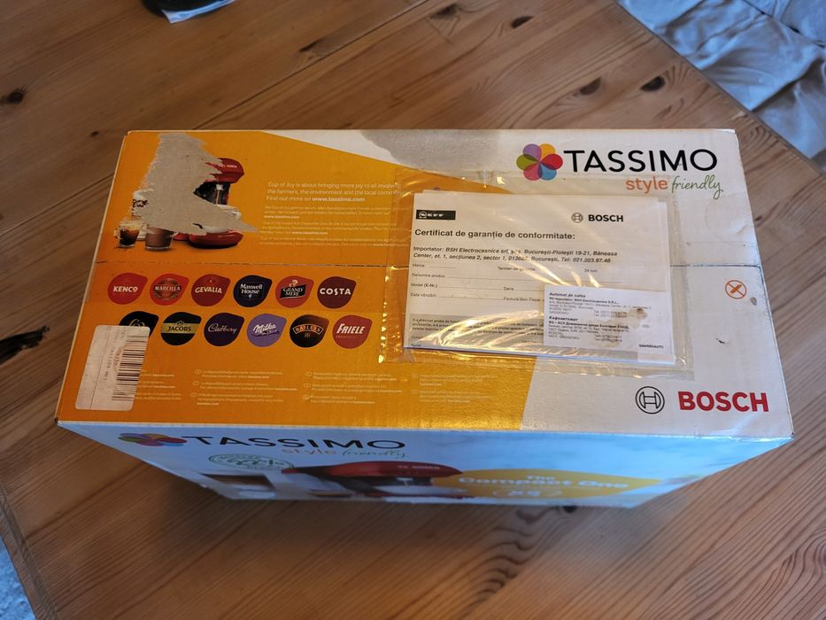 Aparat de cafea Tassimo