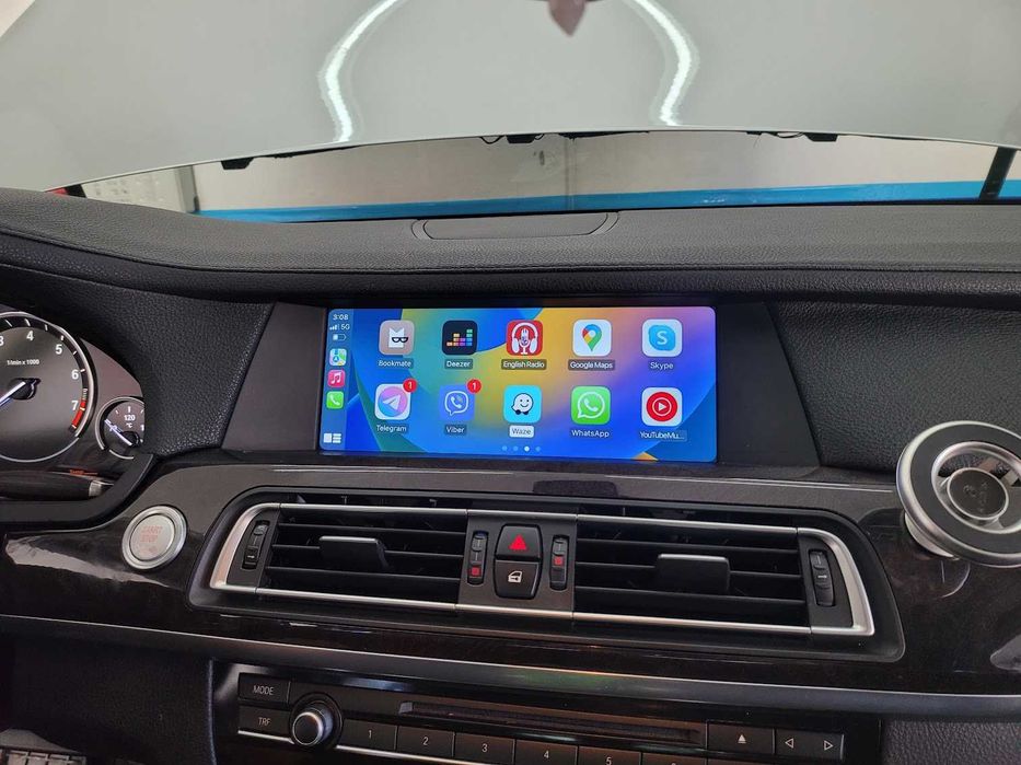 Навигация ANDROID 14 8GB RAM 128GB HDD BMW F01 F02 БМВ 7-серия Ф01 Ф02 Андроид + Apple Carplay