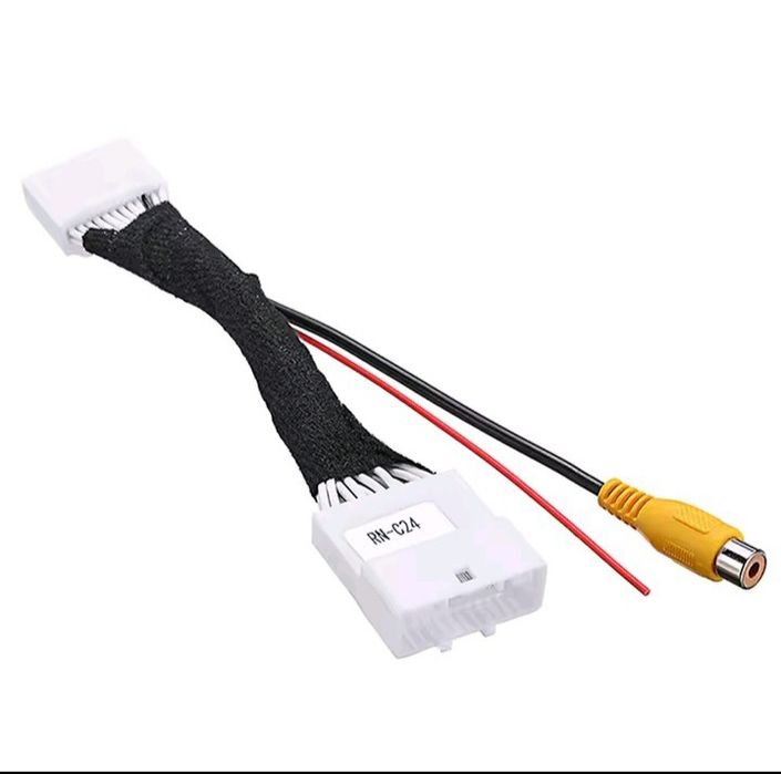 Mufă Medianav Logan2 ,Interfata 24 pini RCA pentru Camera Marsarier si