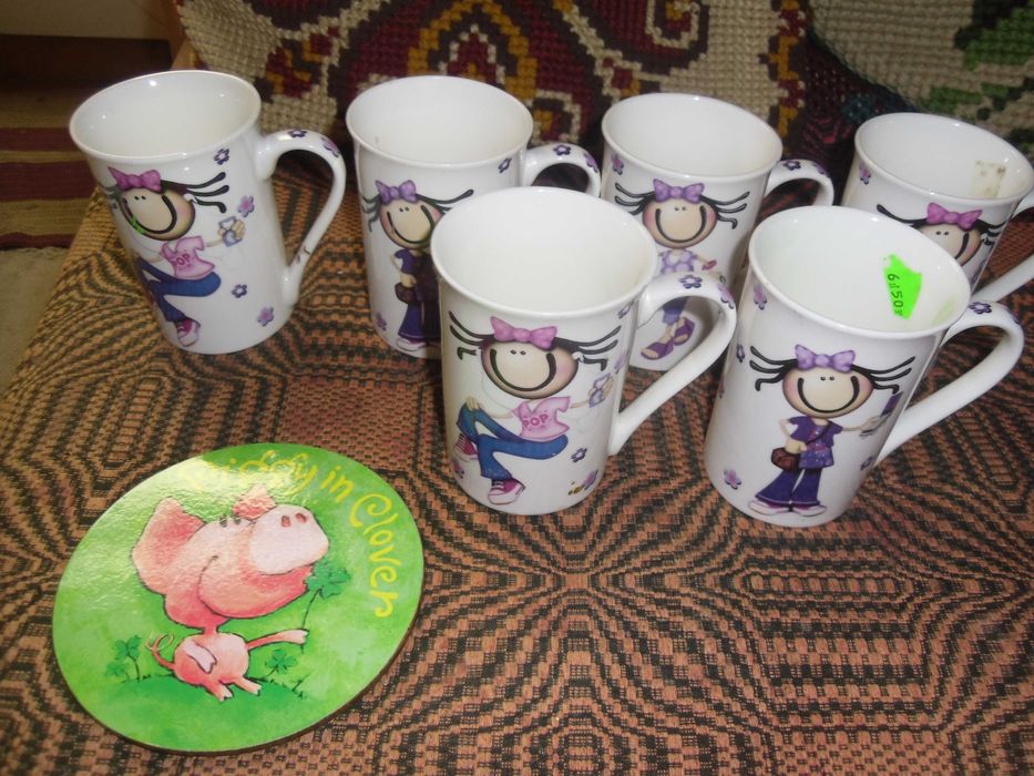 set cani portelan pt copii ,noi