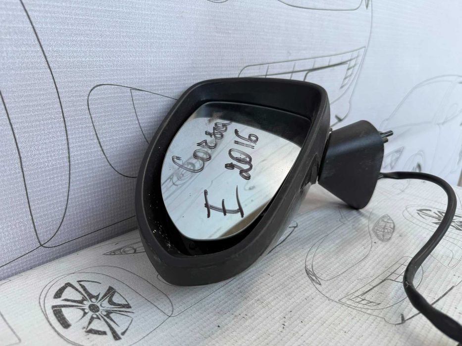 Oglindă Retrovizoare Stânga Electrică 3 Pini Opel Corsa E 13187617 / [2014-2019] / (5D3)