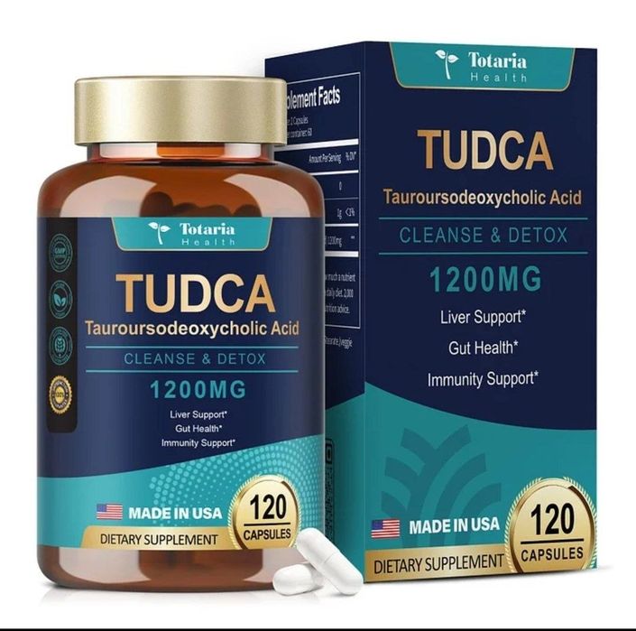 Tudca totaria health,120 ta kapsula,1200 mg,тудка,tudka, detox