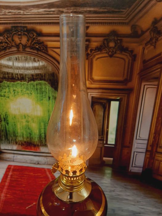 lampa cu petrol cristal