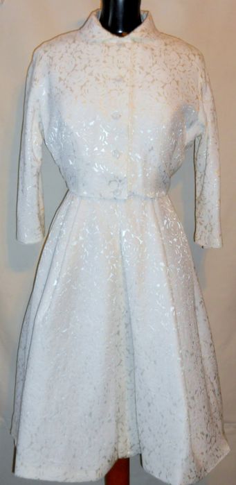 Costum vintage - rochie si bolero