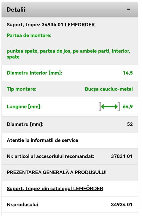 Bucși noi basculă  de jos, punte spate Bmw E 60 Lemforder  originale