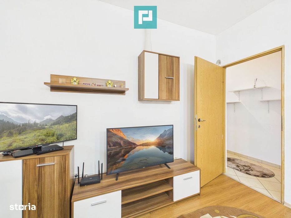 Apartament 43 mp, mobilat, AC, parter, decomandat