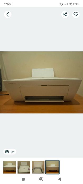 HP Мастиленоструен принтер 3 в 1 Desk .Jet 2820E цв, плюс подарък