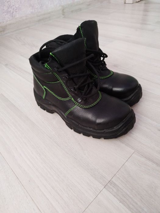 Рабочая обувь кожаные ботинки осень весна