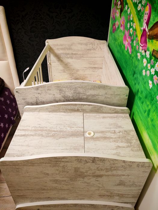 Детска кошара детско легло с матрак, 90 евро