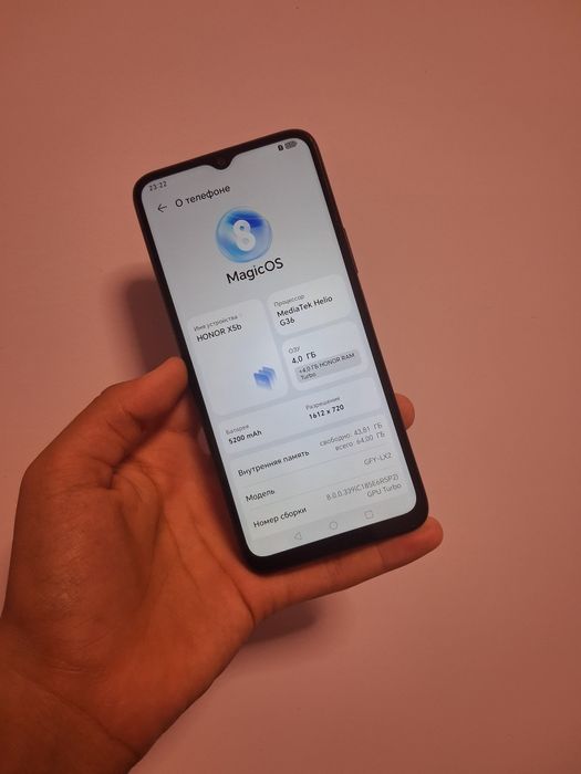Honor x5b 8/64gb ideal sotiladi Продаю Хонор 8/64гб в идеалном состая