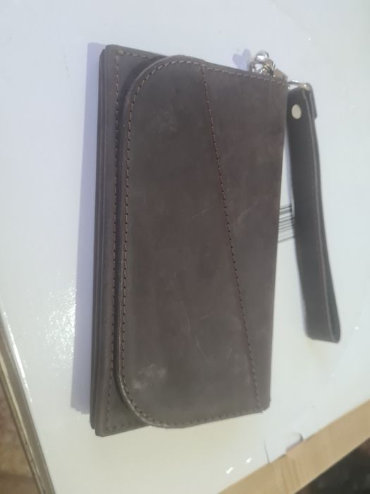 Продам партмоне новое с натуральная кожа ручной работы