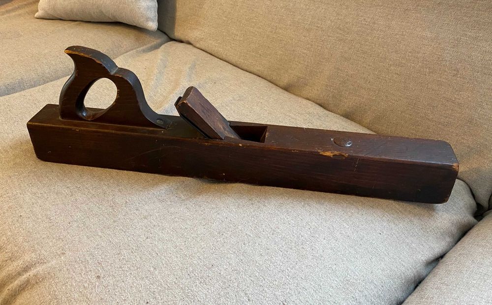 Rindea lemn Goldenberg Acier fondu din sec 18 originala colectie