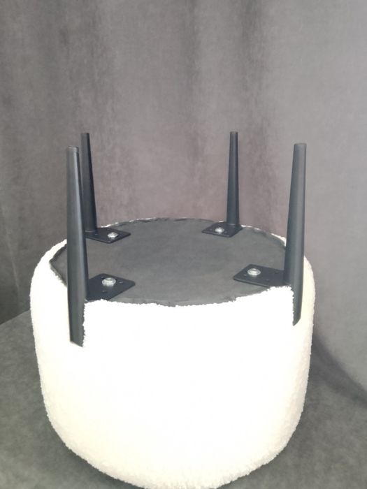 Пуф Август, букле, 43х43х43 см