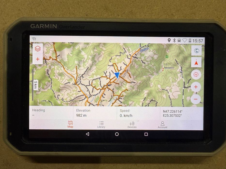 Garmin Overlander – navigator GPS off-road & on-road