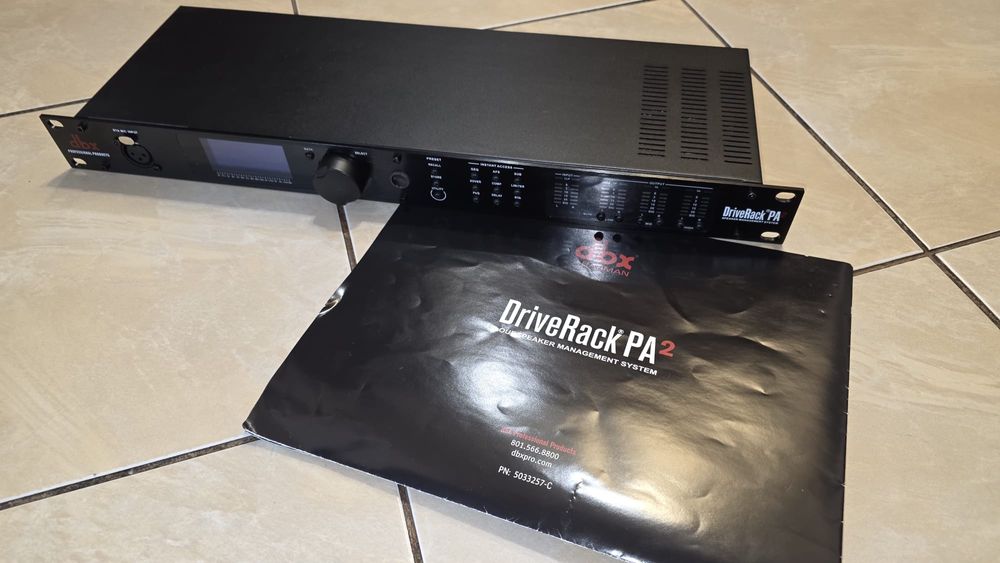 Dsp dbx driverack pa2