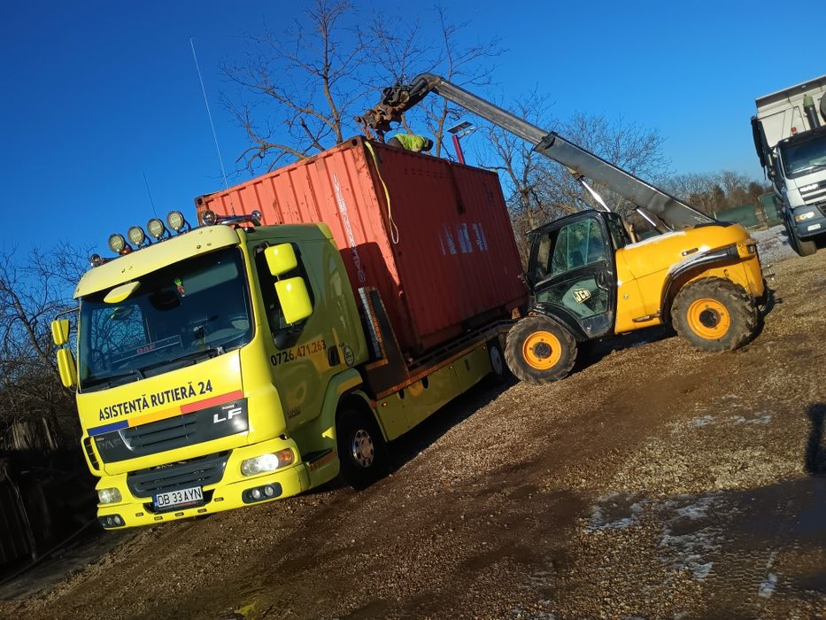 Tractări auto/UTILAJE Nonstop Platforma Targoviste Transport marfa