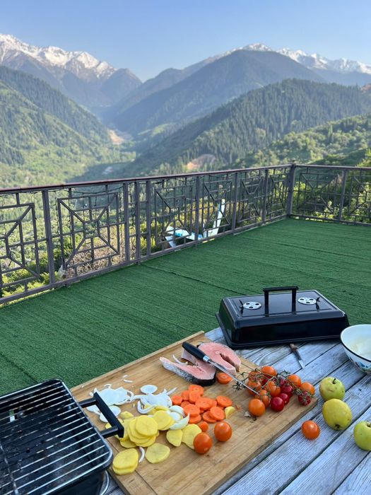 «Дом ,коттедж в горах алматы