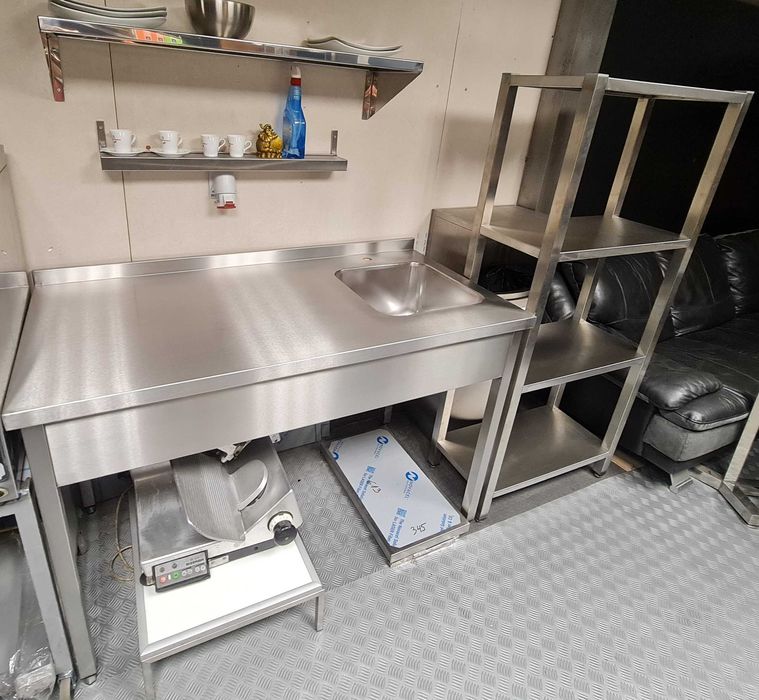 Мивка алпака за професионална кухня, кош за заведение промо цени!