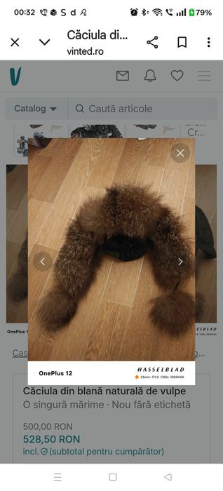 Căciula din blană naturală