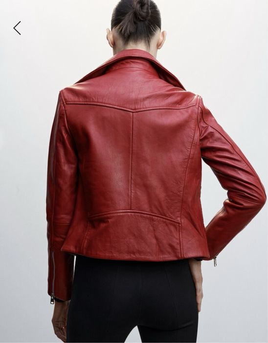 Косуха кожаная  Mango