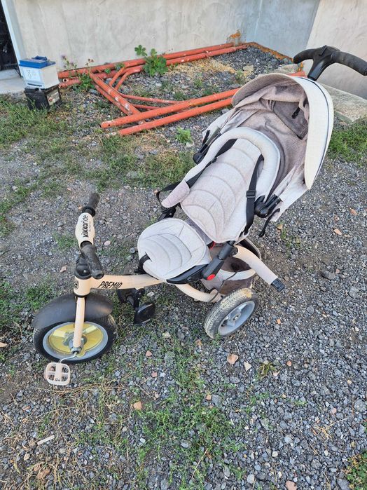 Детска триколка с кош и сенник