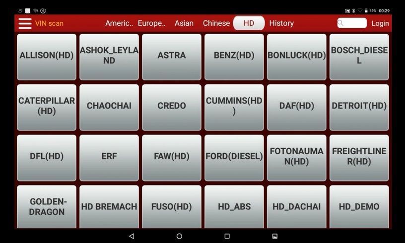 Tester auto Launch Turisme + Camioane, Tableta 10 inch inclusa