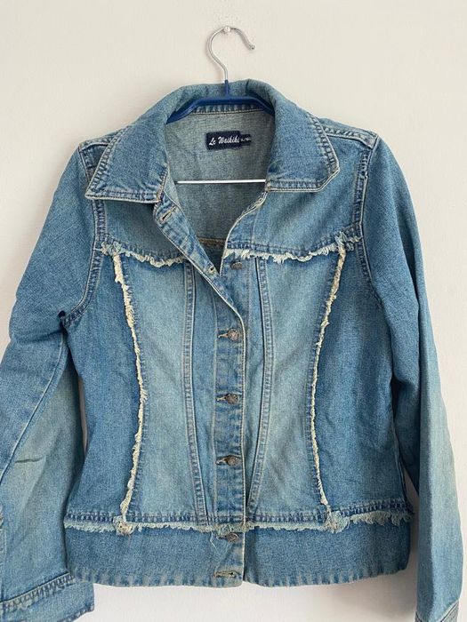 Дамско  дънково яке