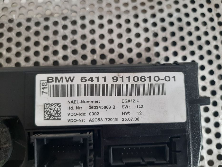 Panou Modul Comenzi Clima Ac Climatronic Bmw E90 E91 E92 E93 E87 E88 E81 E82 Cod 9220610